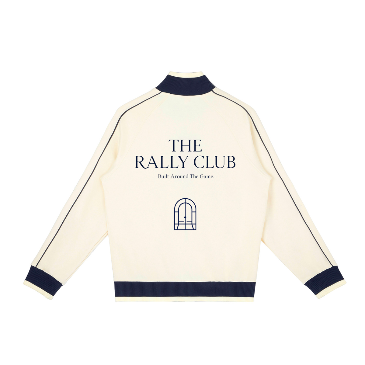 The Club Track Jacket - Ecru