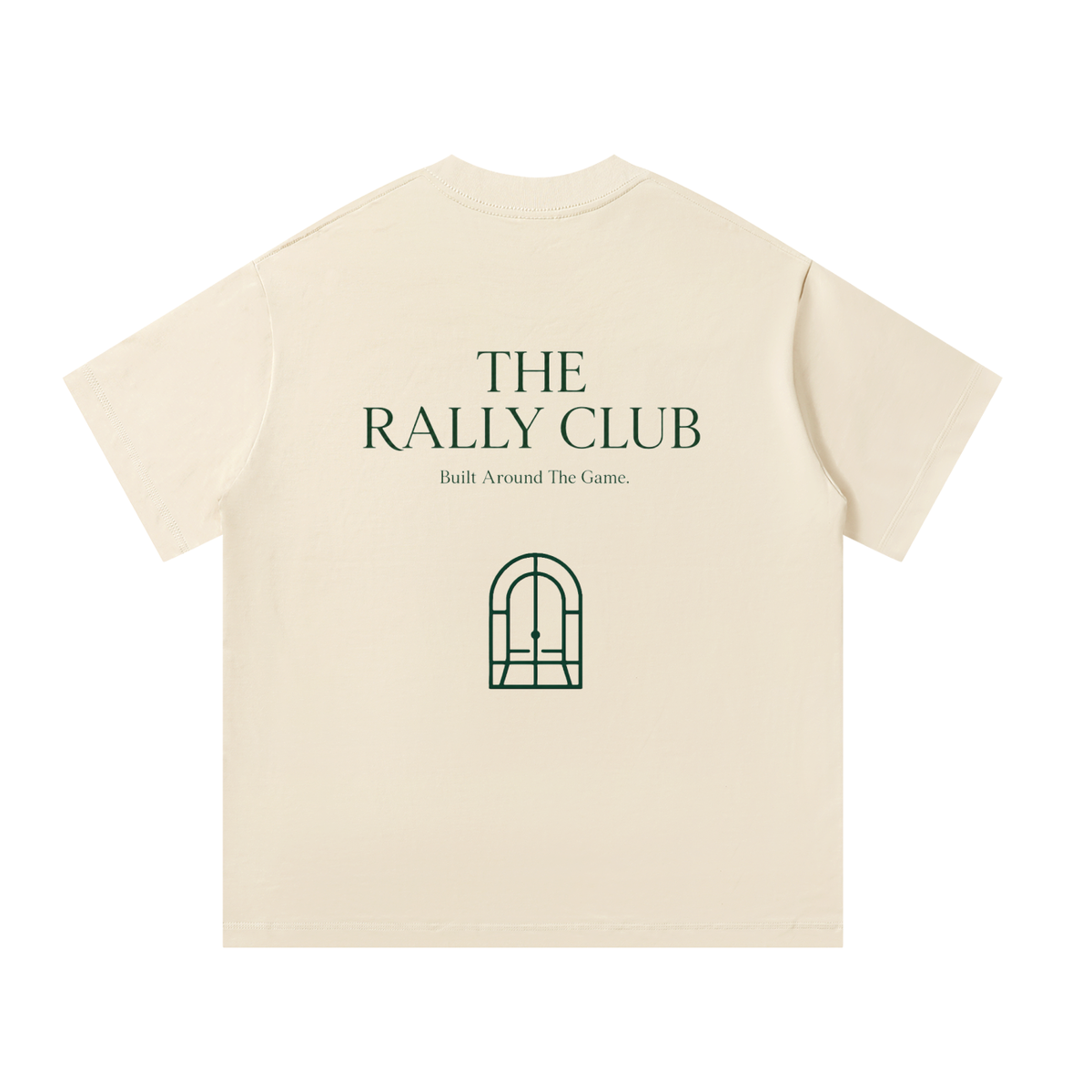 The Club Oversized Tee - Ecru - Unisex