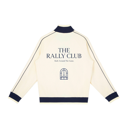 The Club Track Jacket - Ecru