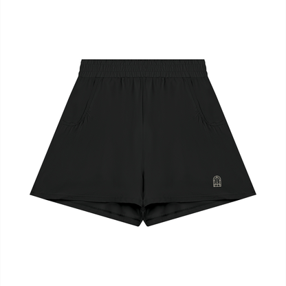 Women's Ruched Rally Shorts