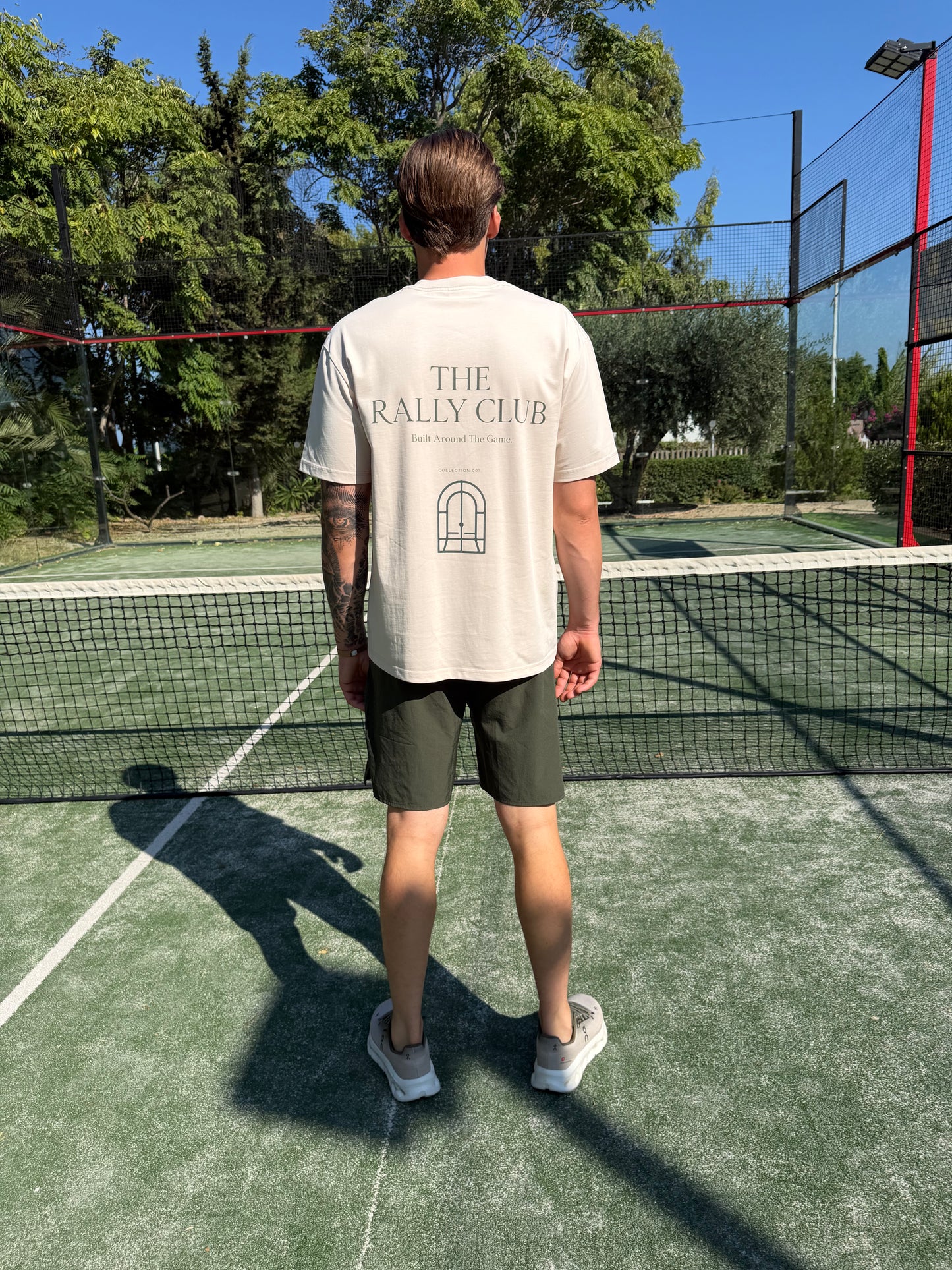 The Club Oversized Tee - Ecru - Unisex
