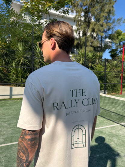 The Club Oversized Tee - Ecru - Unisex