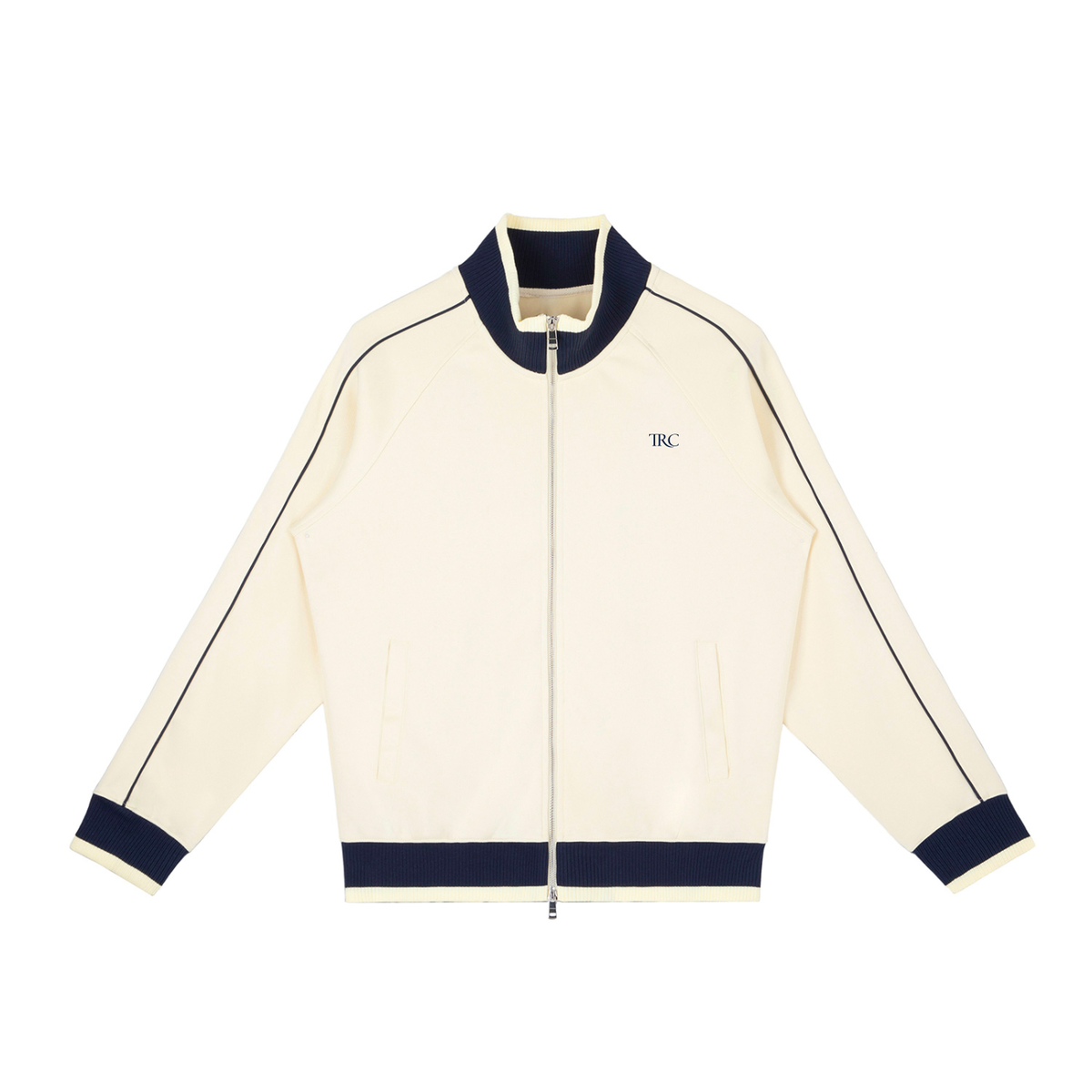 The Club Track Jacket - Ecru