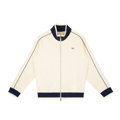 The Club Track Jacket - Ecru